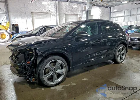 2025 Audi Q4 E-Tron Premium Plus из США, поврежденный, VIN WA1LUBFZ3SP051533